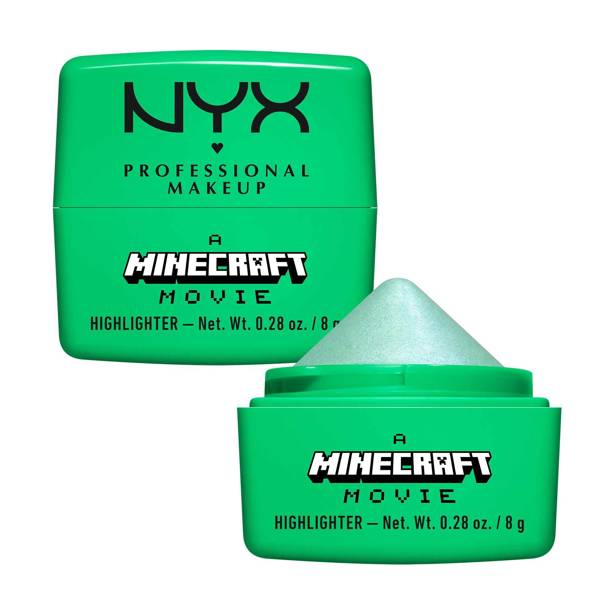 Хайлайтер для обличчя NYX Professional Makeup Майнкрафт Фільм, відтінок 01, 8 г